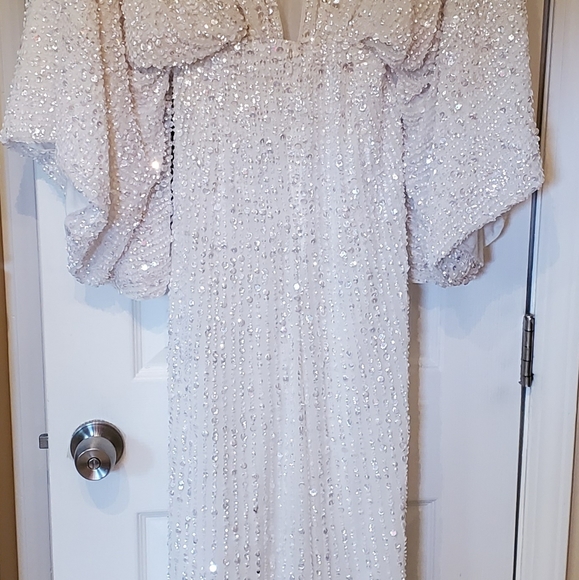 sachin and babi light blue dress 14 of the best bohemian wedding dresses for free-spirited brides main image 0